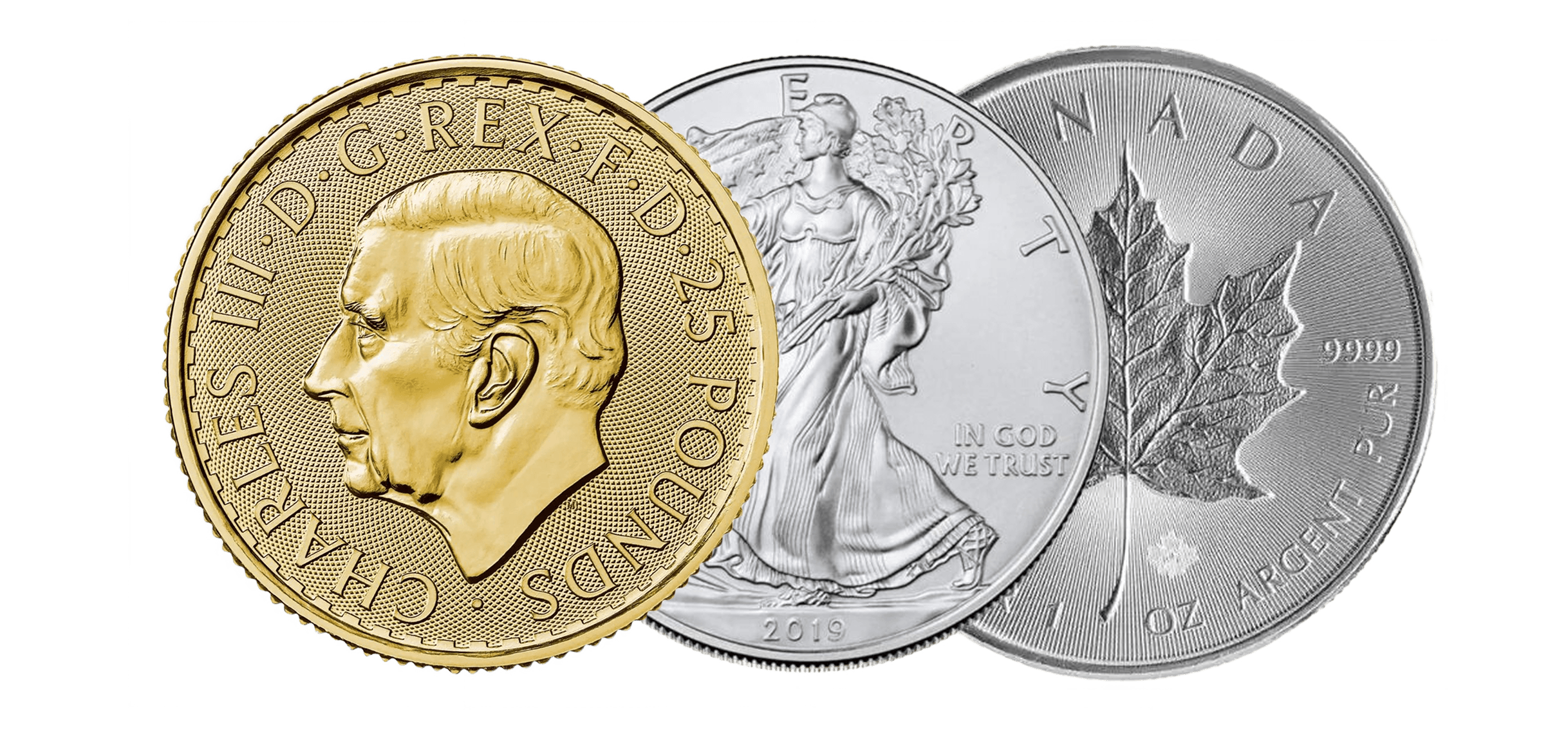 Gold, Silver and Platinum Coins