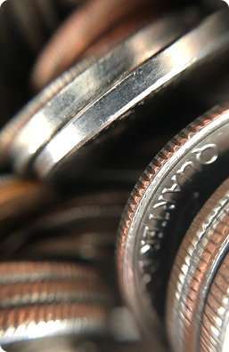 Coins vs. Bars vs. Rounds